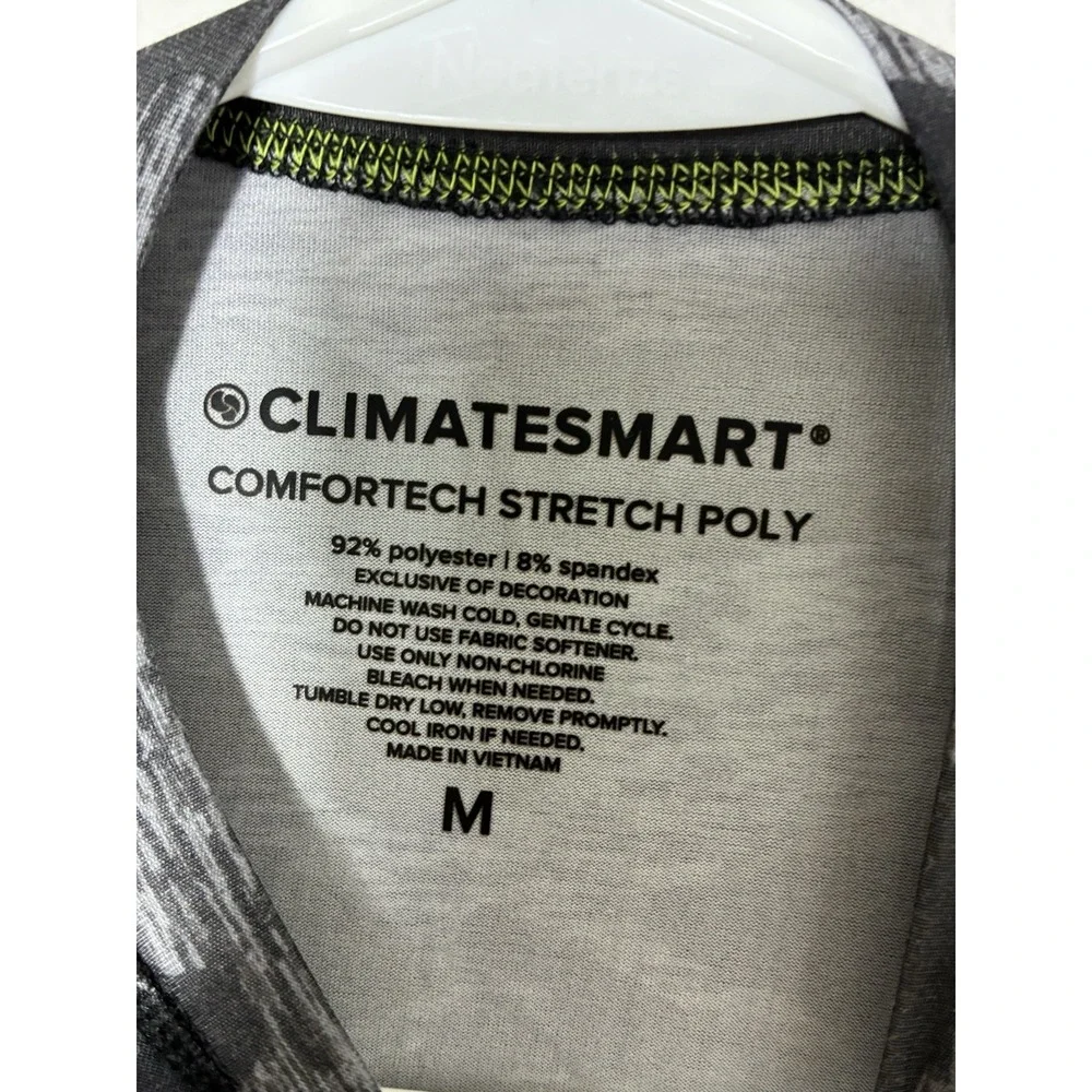 climatesmart baselayer Boys Youth M Gray Camo Lightweight Breathable Outdoor